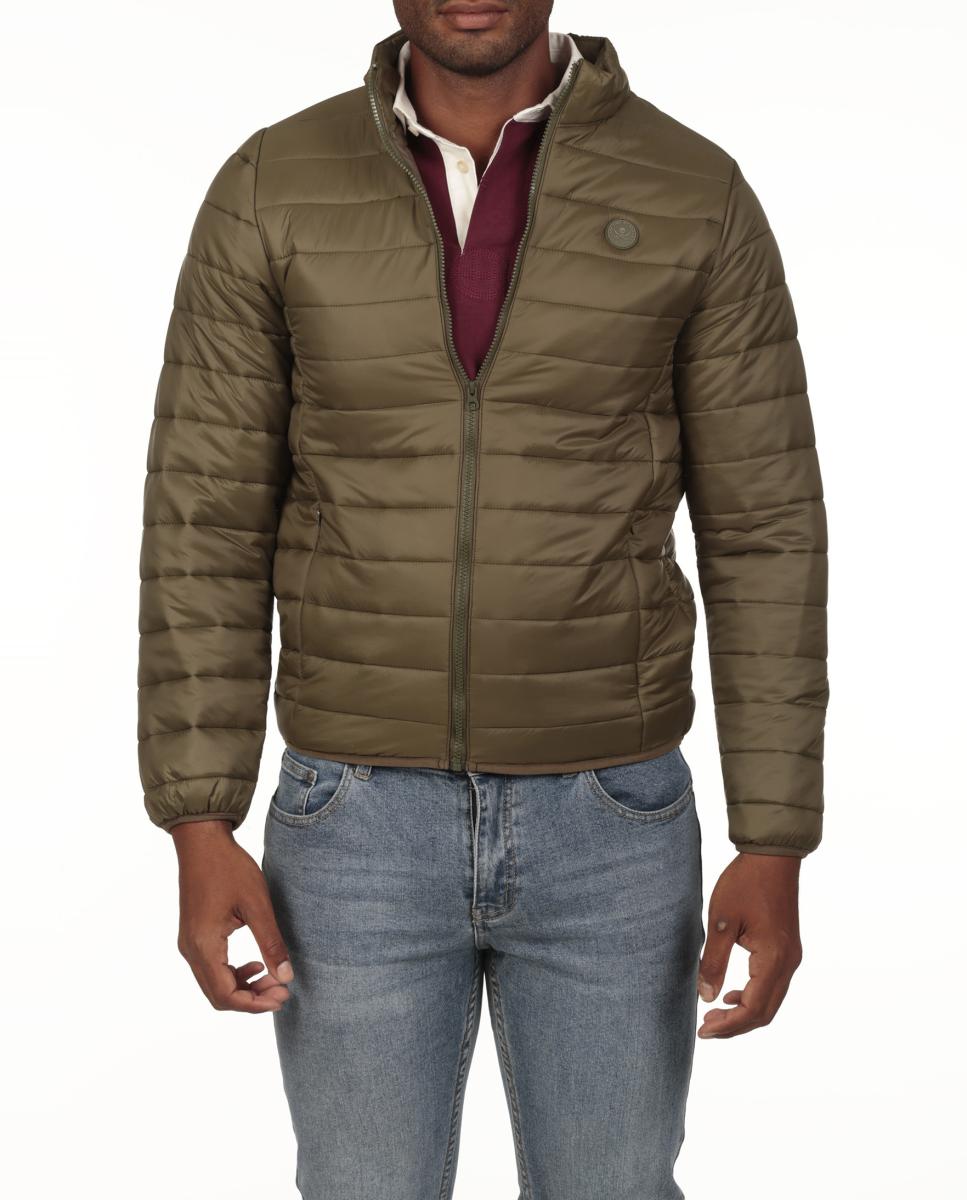 Imagen 0 de Cazadora hombre acolchada acolchada con capucha
