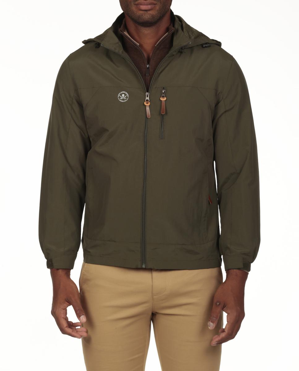 Imagen 0 de Cortaviento hombre army con capucha