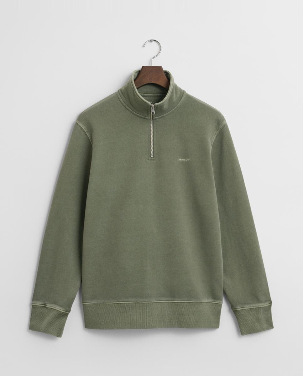 Imagen 0 de Sudadera de hombre con media cremallera, cómoda y versátil.