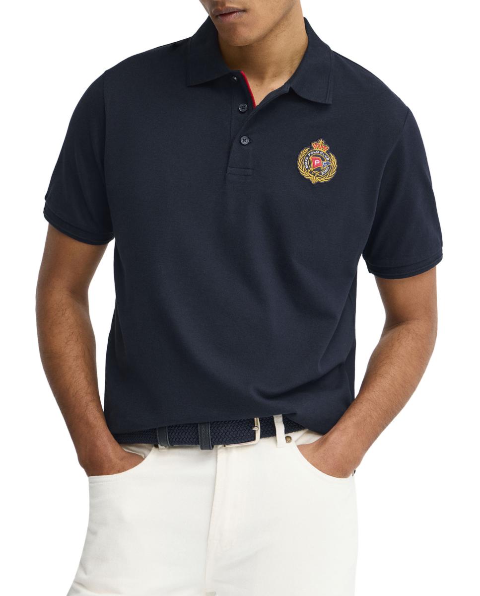 Imagen 0 de Polo de hombre de manga corta, cuello clásico y estilo casual
