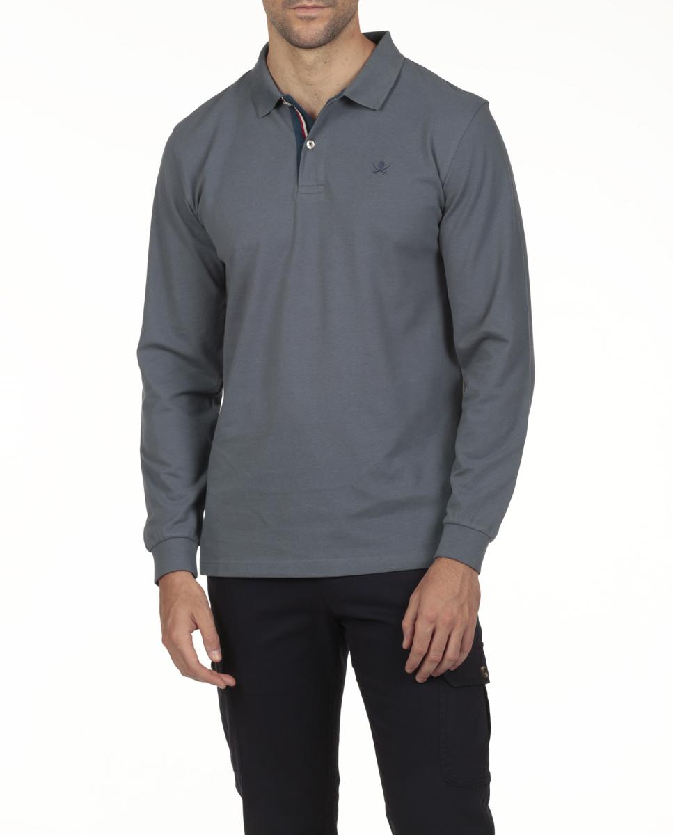 Imagen 0 de Polo hombre basico manga larga