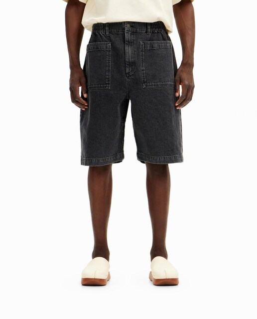 Imagen 0 de Shorts denim bolsillos de hombre