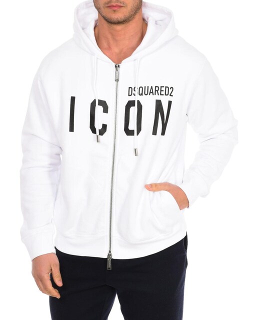 Imagen 0 de Sudadera con cremallera y capucha Dsquared2