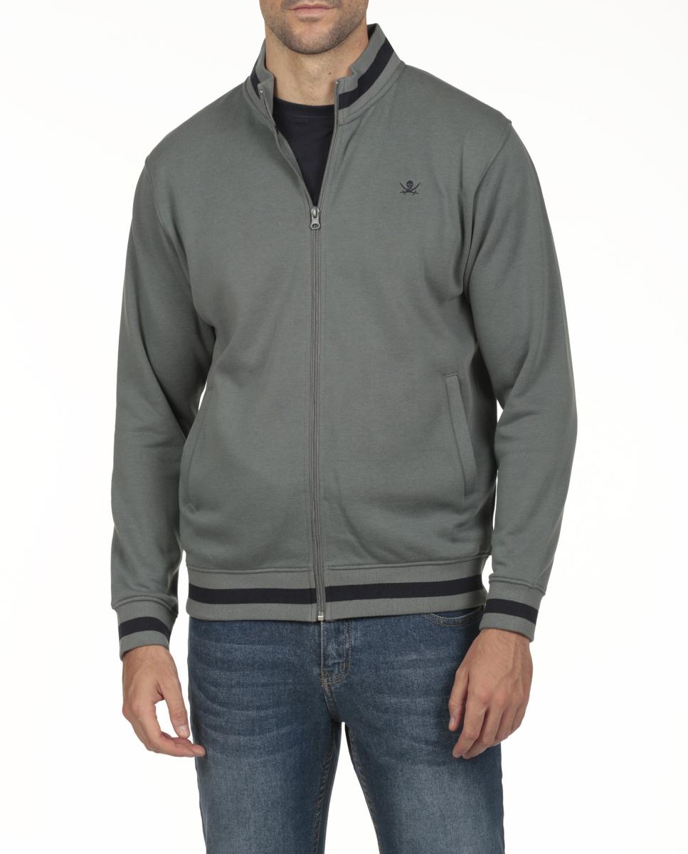 Imagen 0 de Sudadera hombre cremallera algodón
