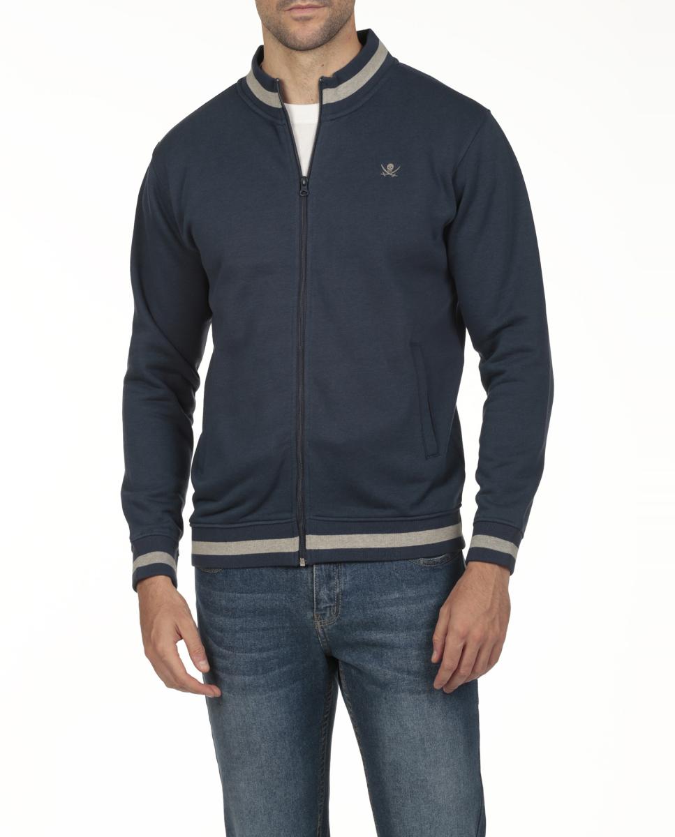 Imagen 0 de Sudadera hombre cremallera algodón