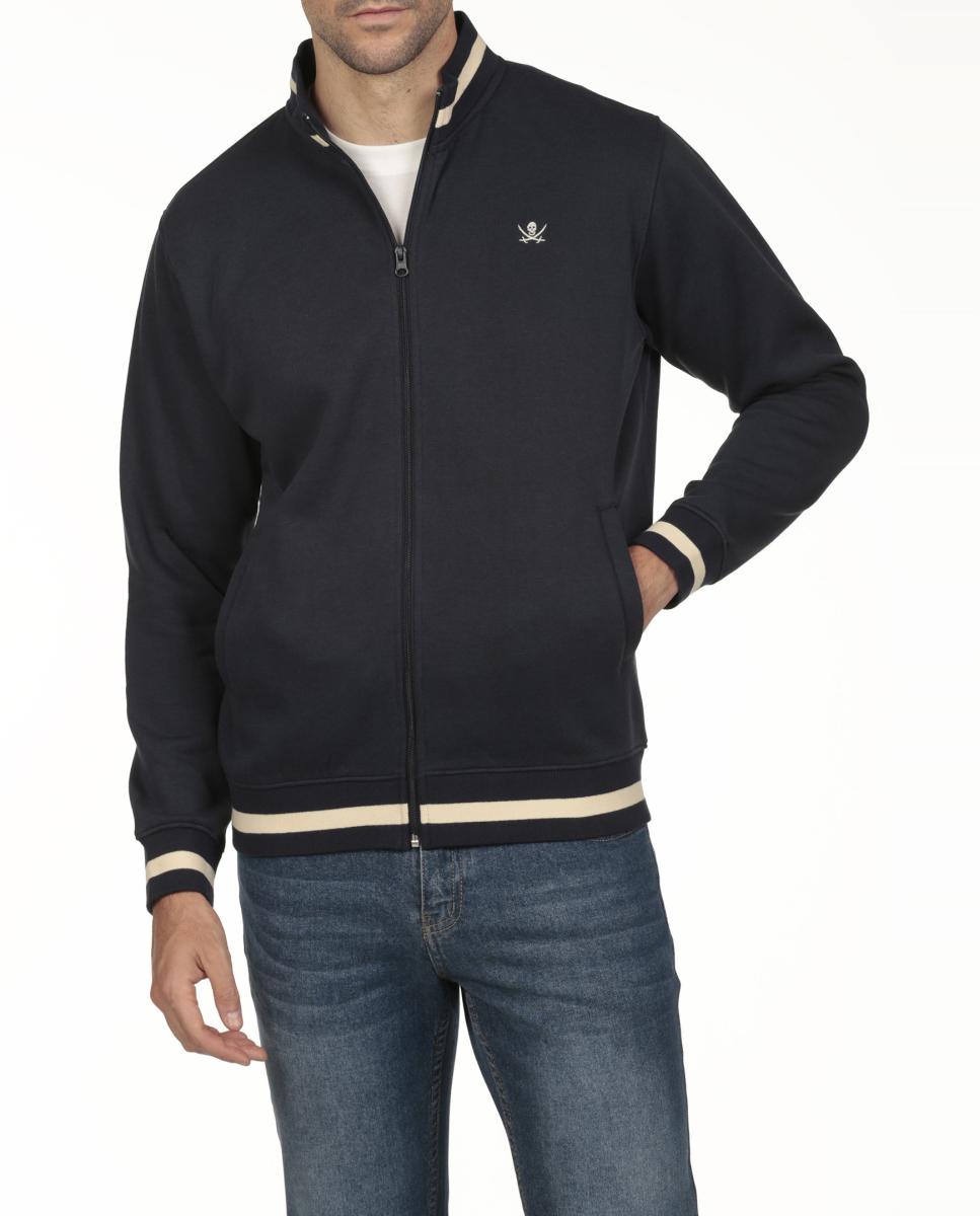 Imagen 0 de Sudadera hombre cremallera algodón