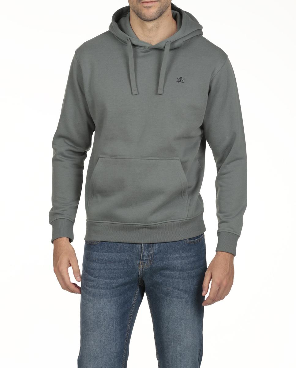 Imagen 0 de Sudadera hombre canguro con capucha