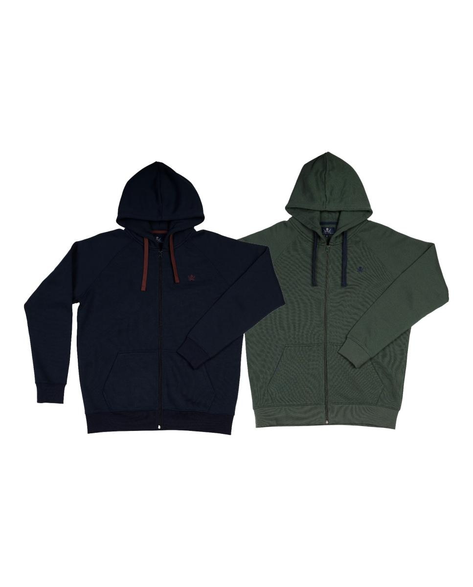 Pack hombre 2 sudaderas con capucha — oferta en Primeriti