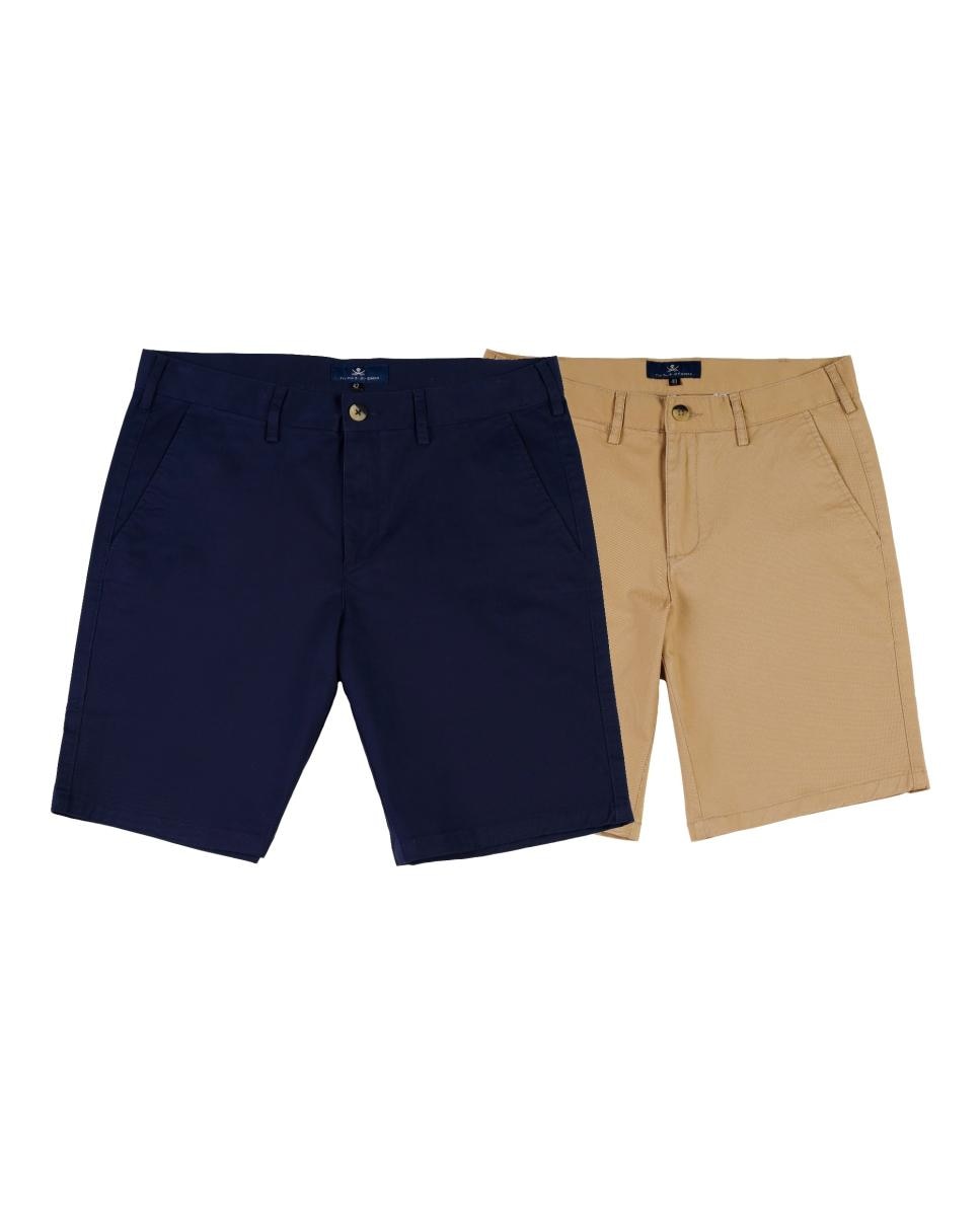 Imagen 0 de Pack 2 Bermudas hombre con 5 bolsillos