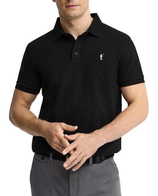 Imagen 0 de Polo de hombre de manga corta con corte slim