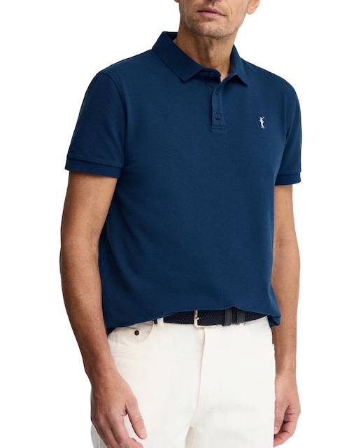 Imagen 0 de Polo de hombre de manga corta con corte slim