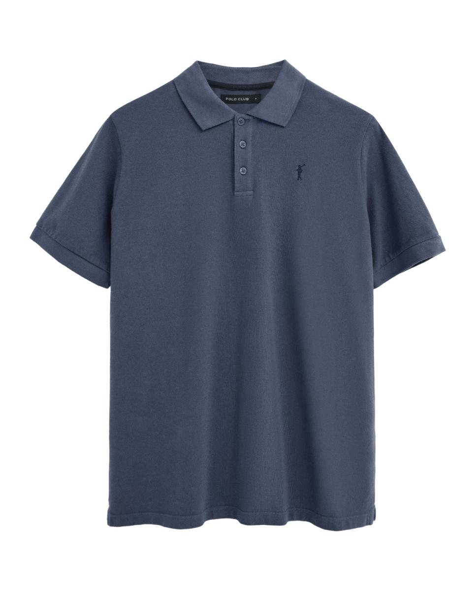 Imagen 0 de Polo de hombre de manga corta y corte recto