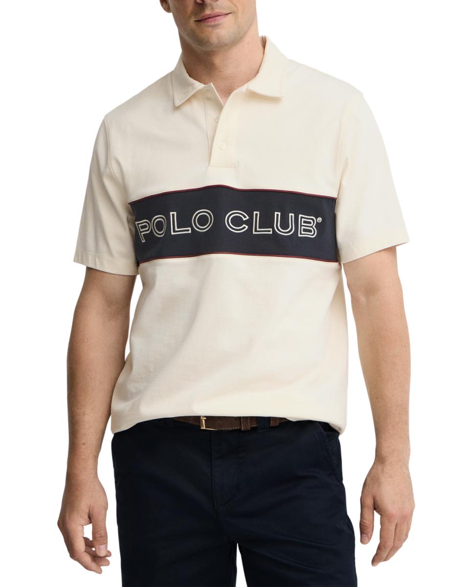 Imagen 0 de Polo de hombre de manga corta y corte holgado, confeccionado en algodón de punto grueso
