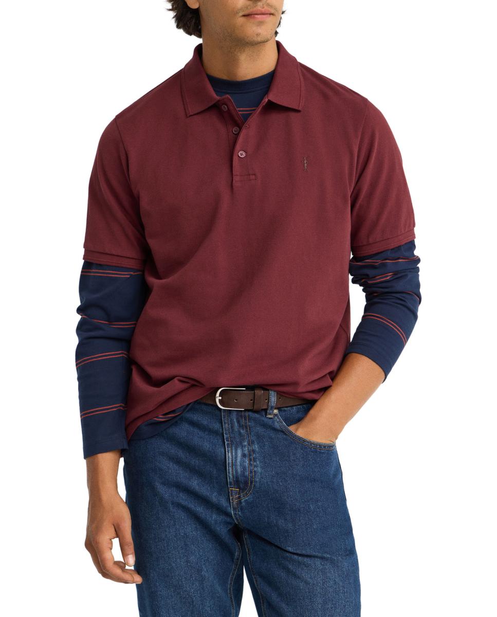 Imagen 0 de Polo de hombre de corte recto