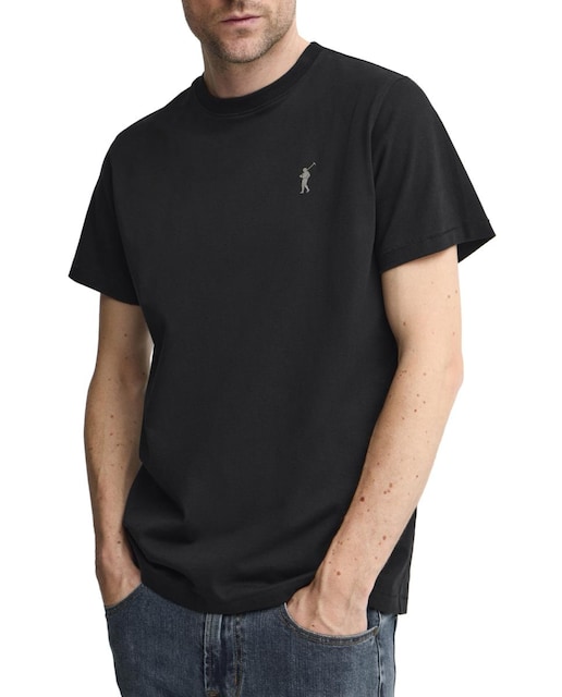 Imagen 0 de Camiseta de hombre de corte regular con cuello redondo y manga corta