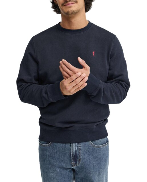 Imagen 0 de Sudadera de hombre de manga larga, cuello redondo y corte relajado