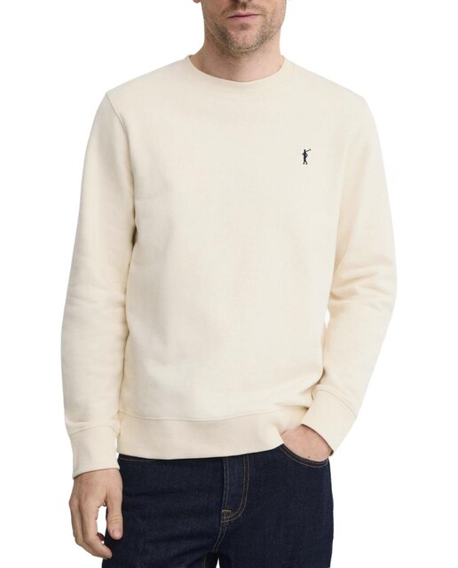 Imagen 0 de Sudadera de hombre de manga larga, cuello redondo y corte relajado