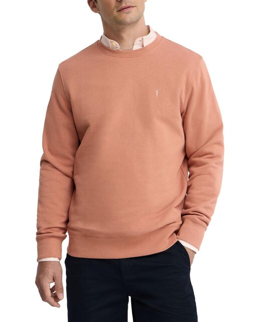 Imagen 0 de Sudadera de hombre de manga larga, cuello redondo y corte relajado