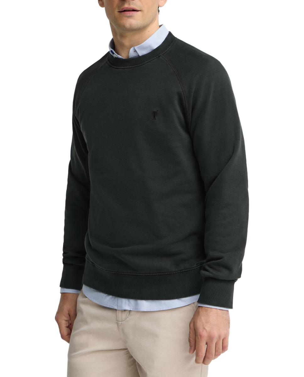 Imagen 0 de Sudadera de hombre de cuello redondo y corte relajado