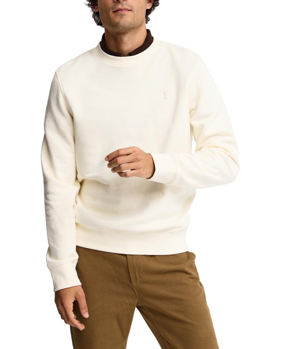 Imagen 0 de Sudadera de hombre de corte relajado con cuello redondo y manga larga