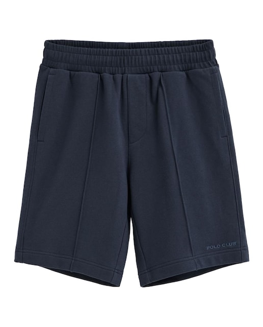 Imagen 0 de Bermuda jogger para hombre confeccionada en algodón, con cinturilla elástica y bolsillos laterales