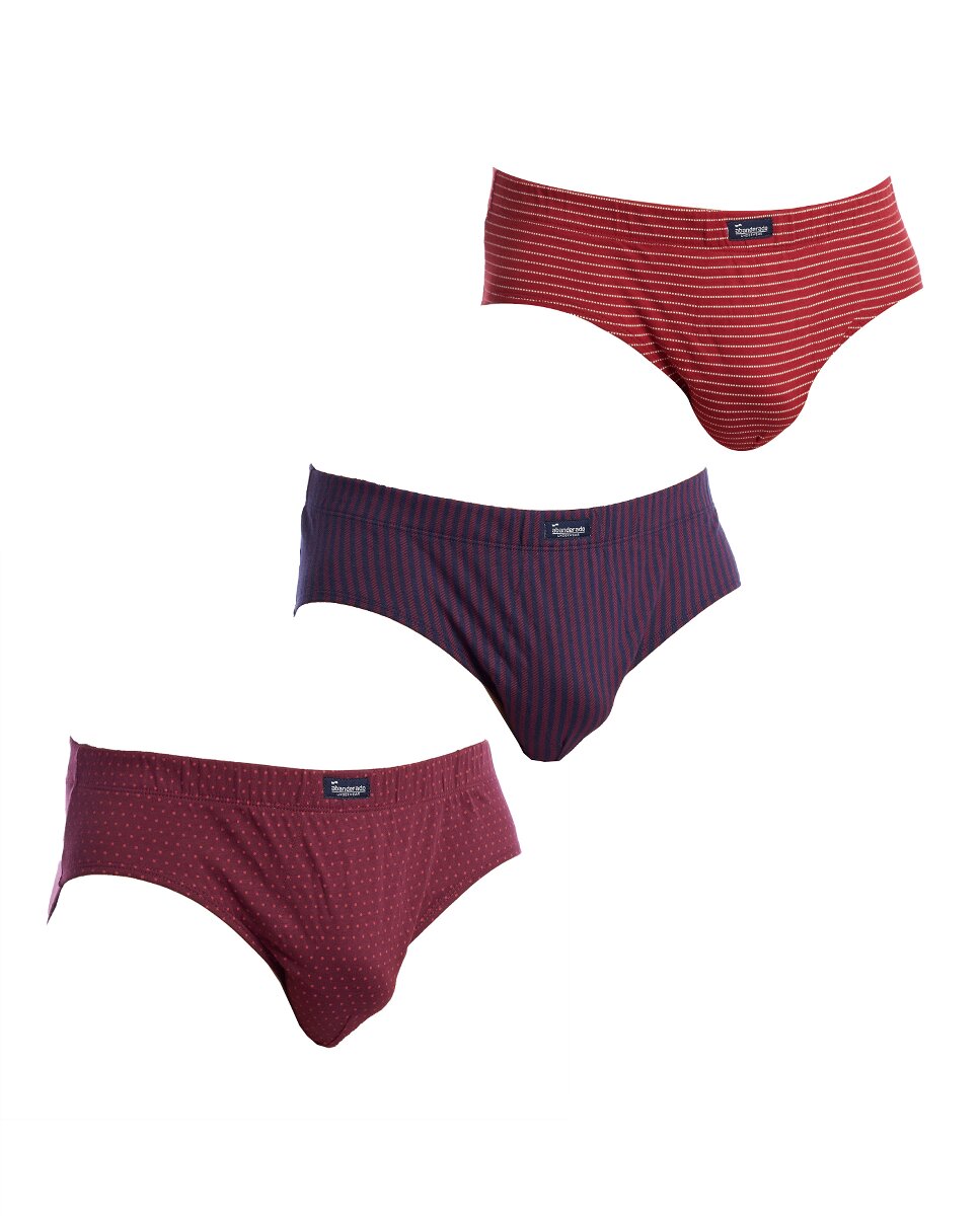 Imagen 0 de Slip hombre pack3 estampado