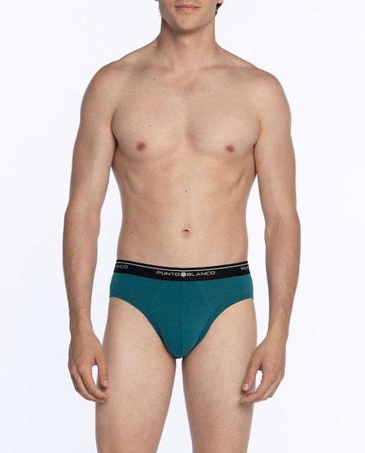 Imagen 0 de Slips de hombre de algodón y elástico