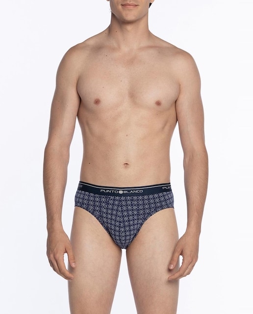 Imagen 0 de Slips de hombre de algodón y elástico