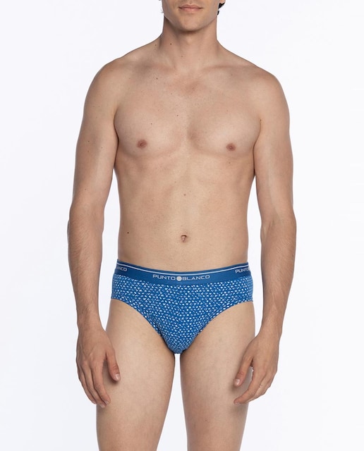 Imagen 0 de Slips de hombre de algodón y elástico