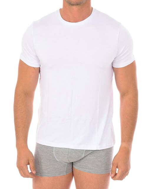 Imagen 0 de Camiseta Interior Hombre Manga Corta de Bambú Q602