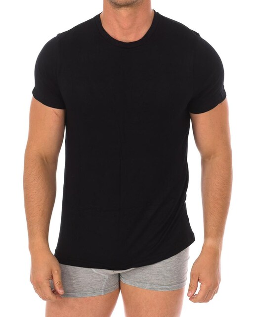 Imagen 0 de Camiseta Interior Hombre Manga Corta de Bambú Q602