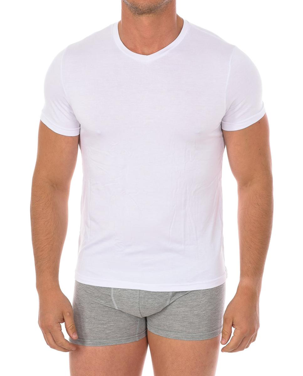 Imagen 0 de Camiseta Interior Hombre Manga Corta de Bambú Q603