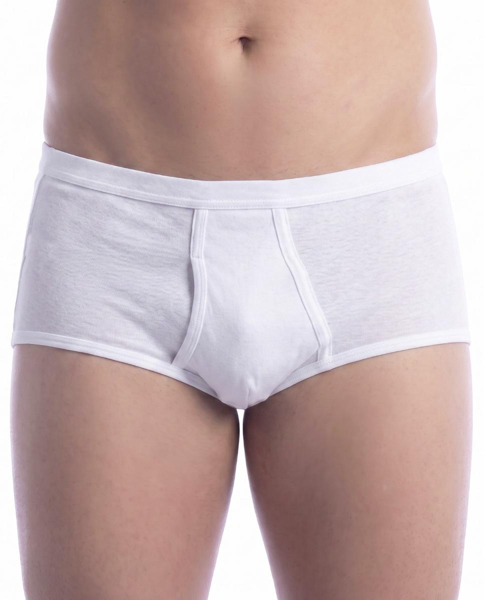 Imagen 0 de Pack 2 Braslip Hombre clásico con abertura lateral 0985