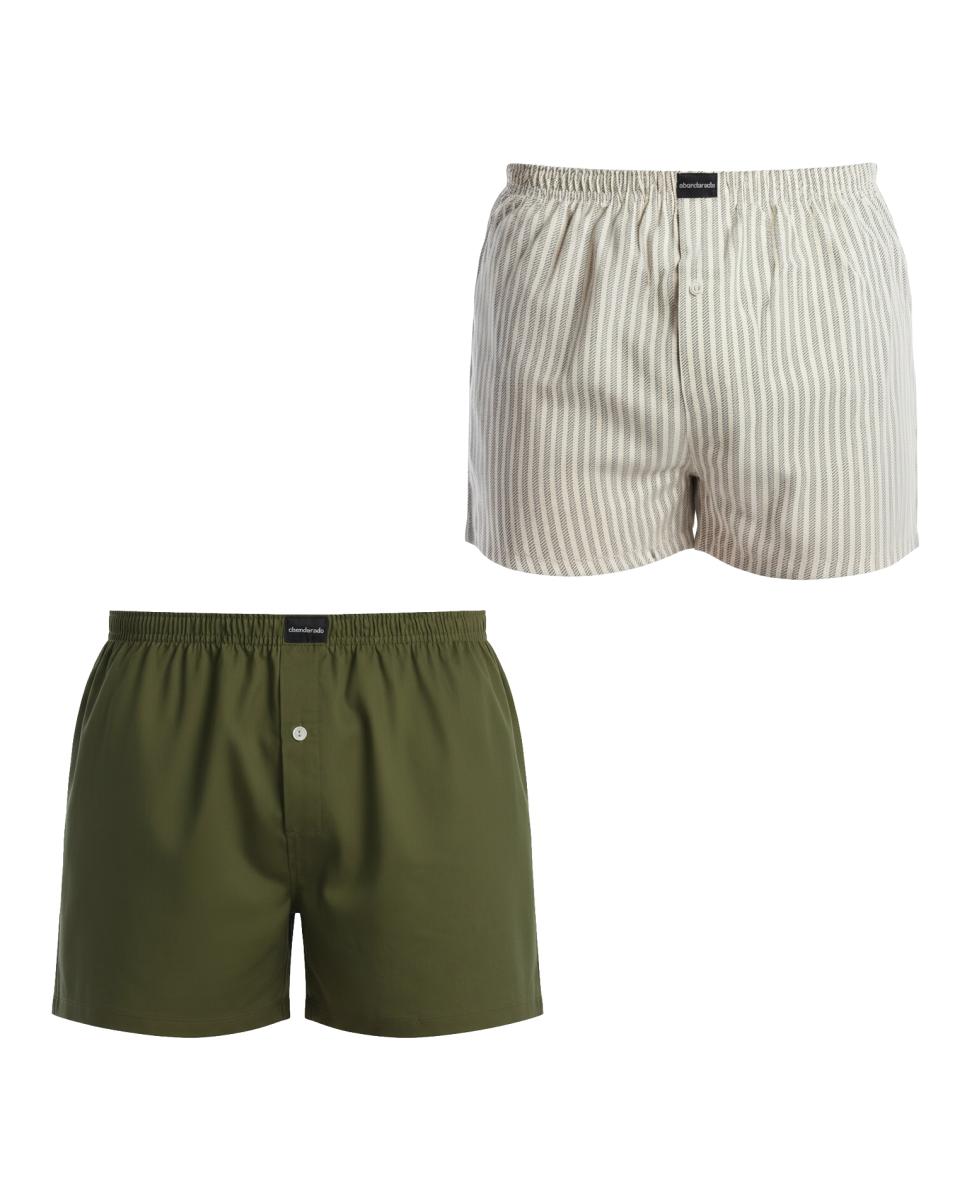 Imagen 0 de Pack 2 Boxer Hombre Algodón Esenciales con Abertura AADXY