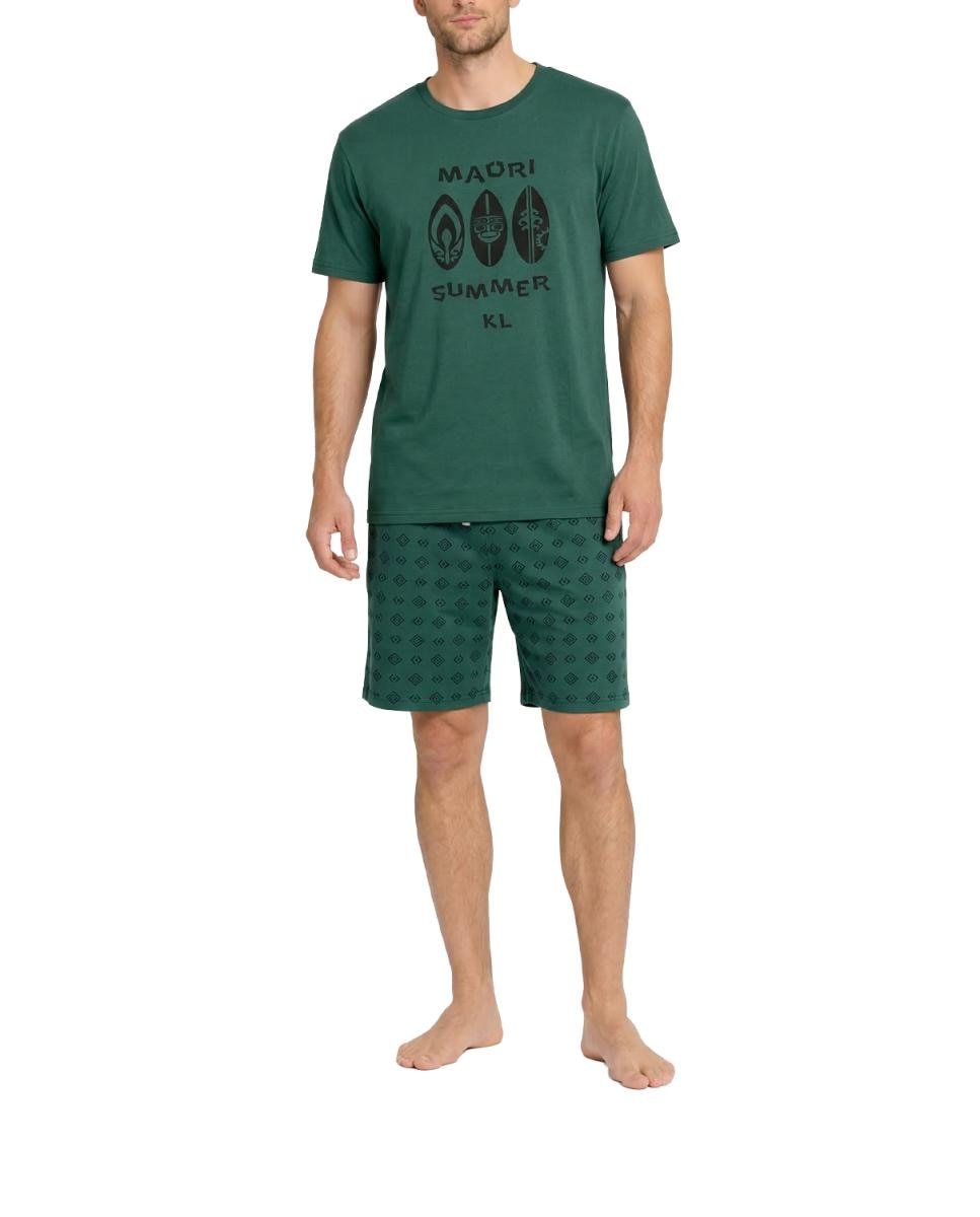 Imagen 0 de Pijama Hombre Verano Corto de Algodón KL30000