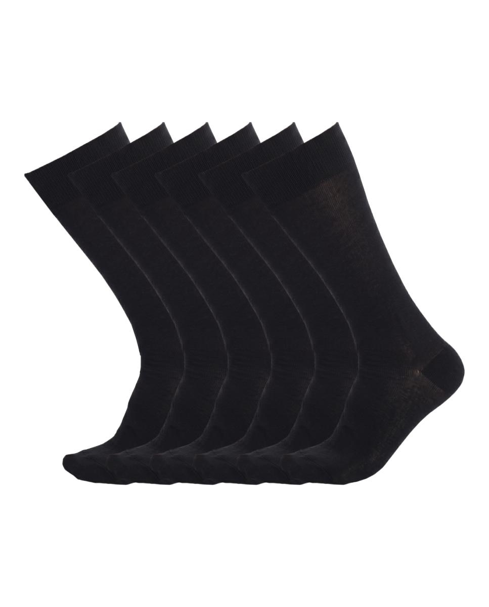 Imagen 0 de Pack 6 hombre calcetines ejecutivo algodón altos