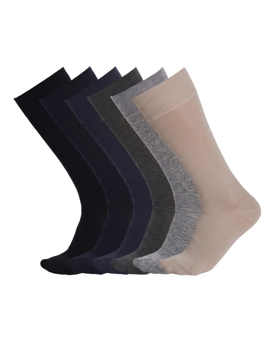 Imagen 0 de Pack 6 hombre calcetines altos sin costuras