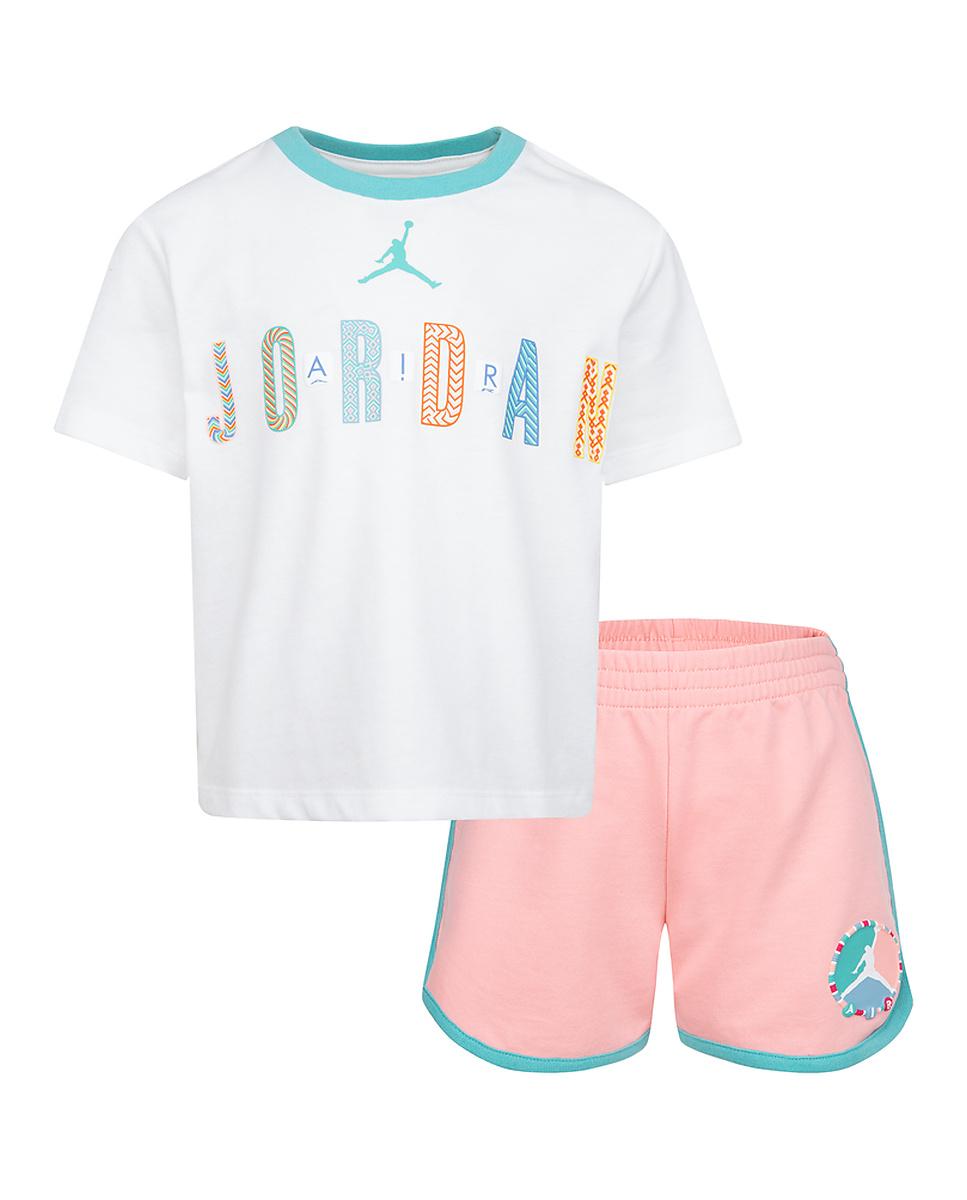 Imagen 0 de Conjunto de pantalones cortos deportivo para niña