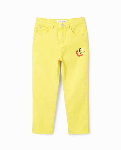 Imagen 0 de Vaqueros straight arty de niña