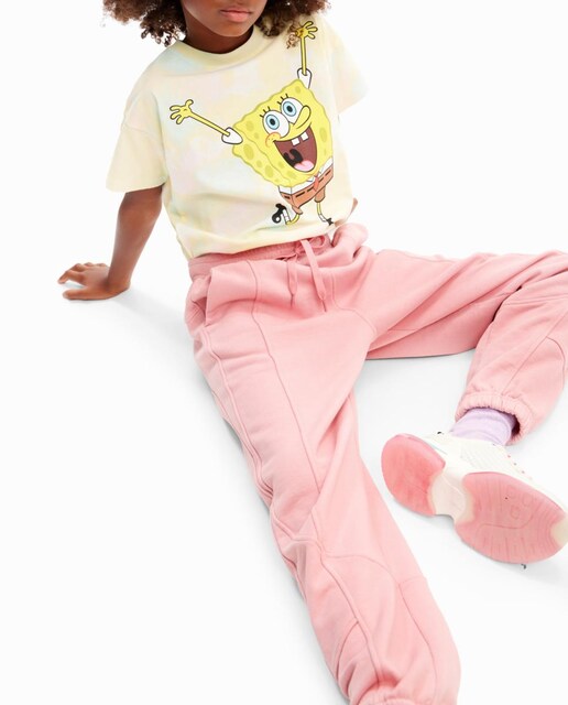 Imagen 0 de Pantalón jogger costuras de niña