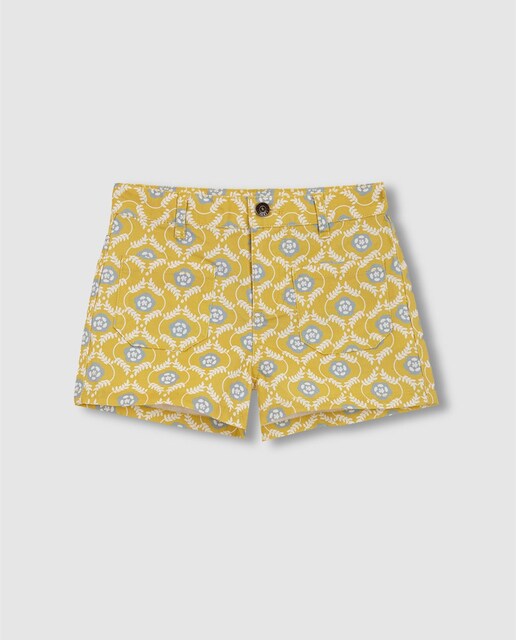 Imagen 0 de Short de niña de twill estampado