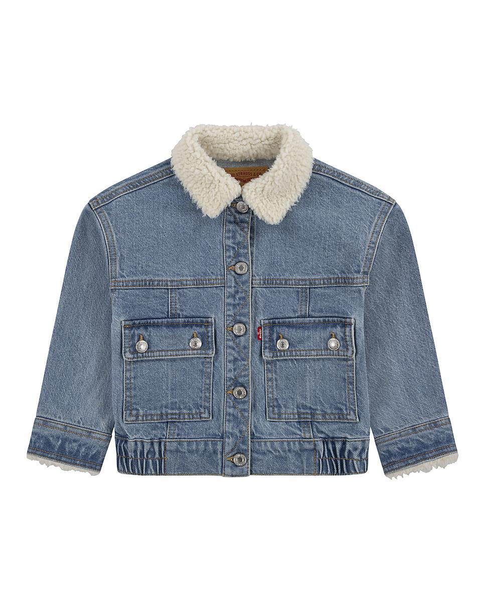 Imagen 0 de Chaqueta vaquera para niña, perfecta para ir a la moda