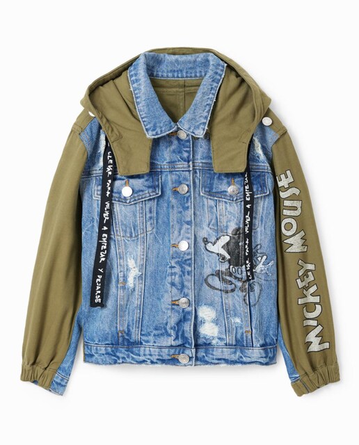 Imagen 0 de Chaqueta parka Mickey Mouse de niña