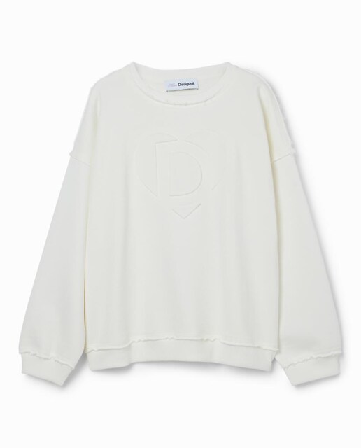 Imagen 0 de Sudadera imagotipo relieve de niña