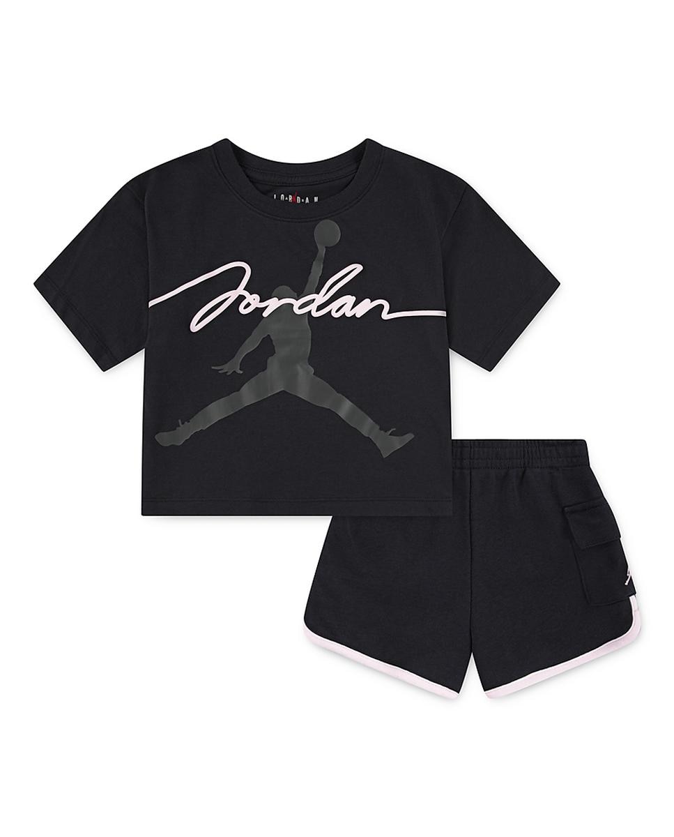Imagen 0 de Conjunto deportivo corto para niña. Comodo y acogedor