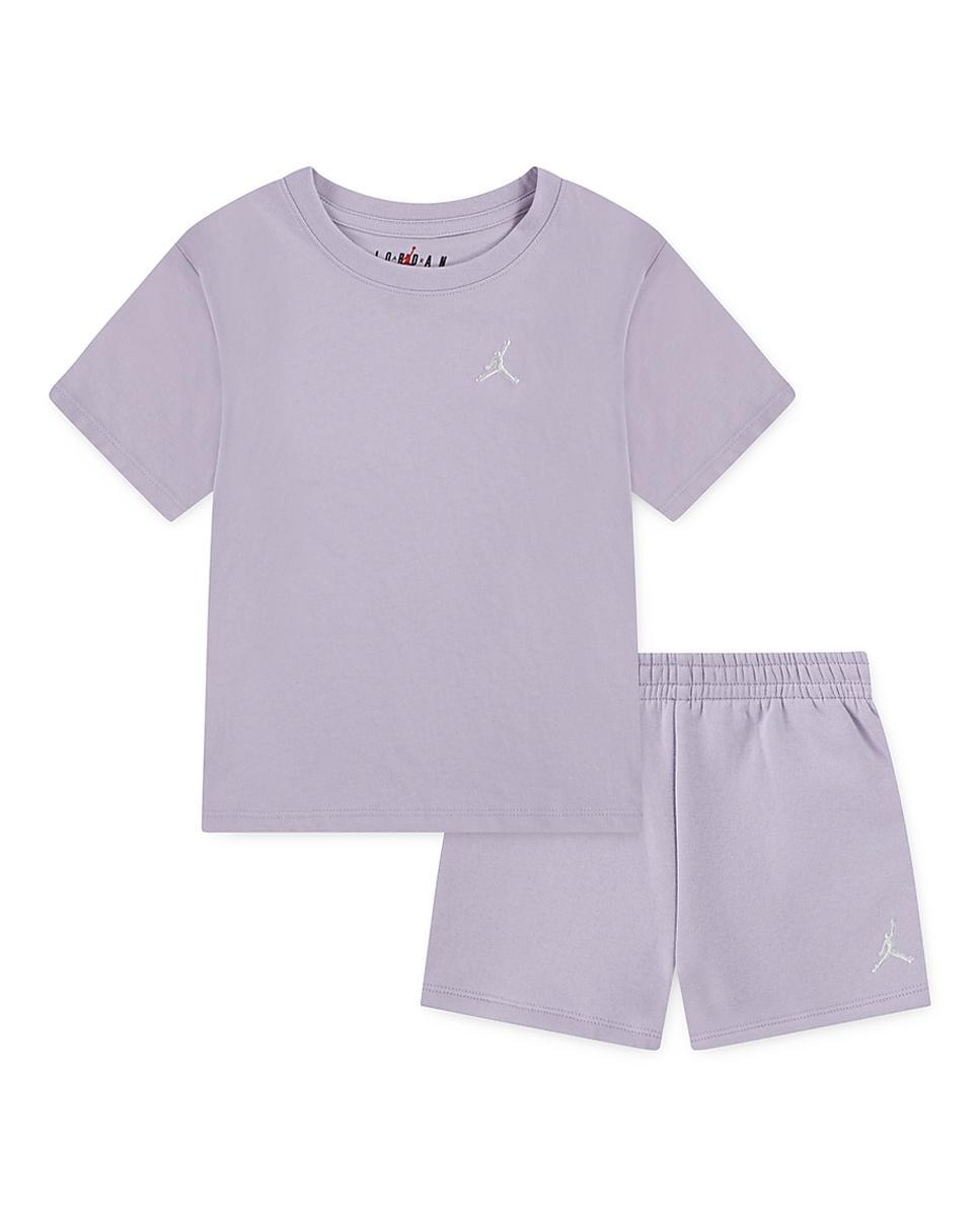 Imagen 0 de Conjunto deportivo corto para niña. Comodo y acogedor
