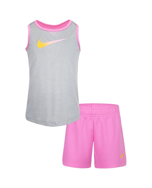 Imagen 0 de Conjunto deportivo corto para niña. Comodo y acogedor