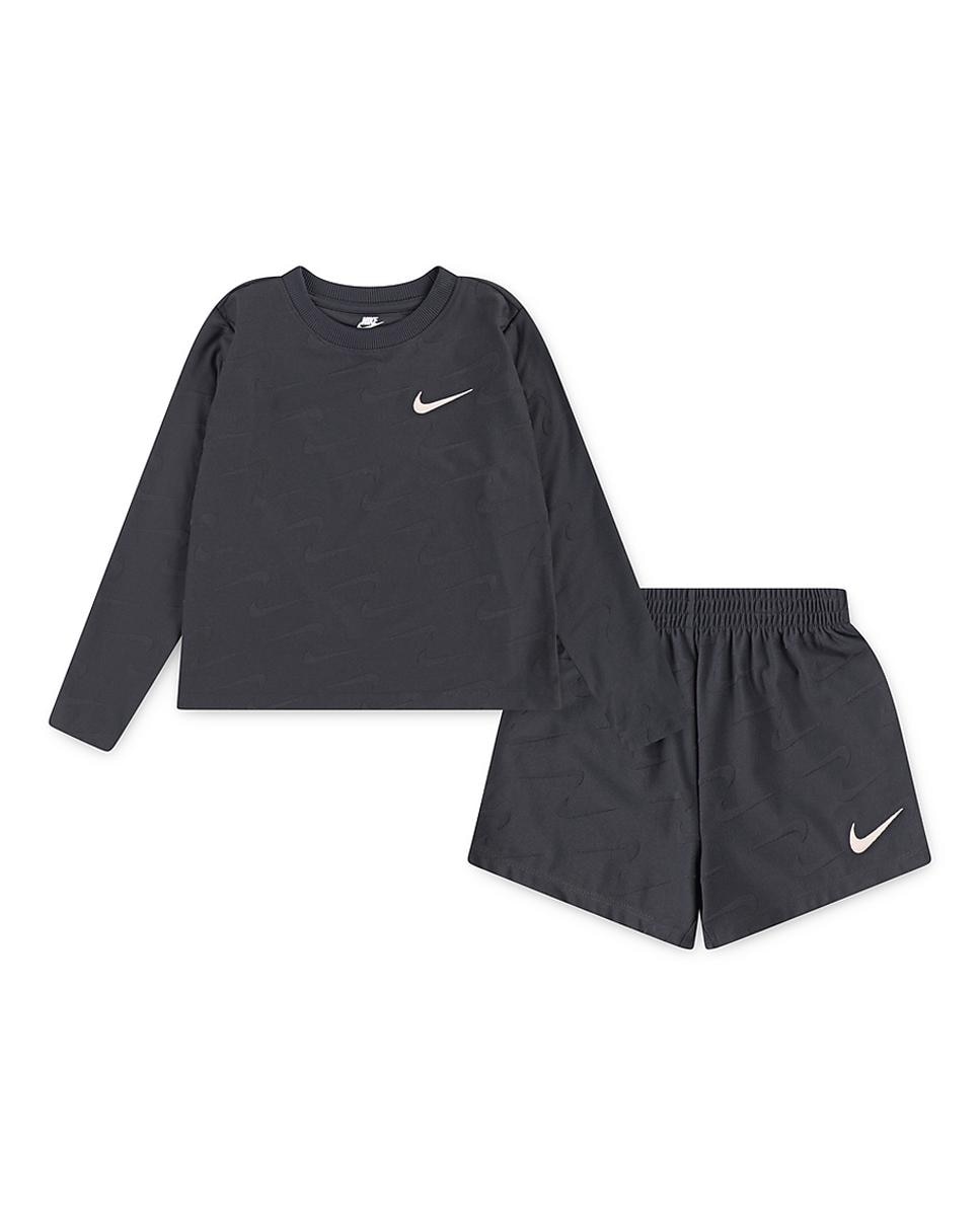 Imagen 0 de Conjunto deportivo corto para niña. Comodo y acogedor