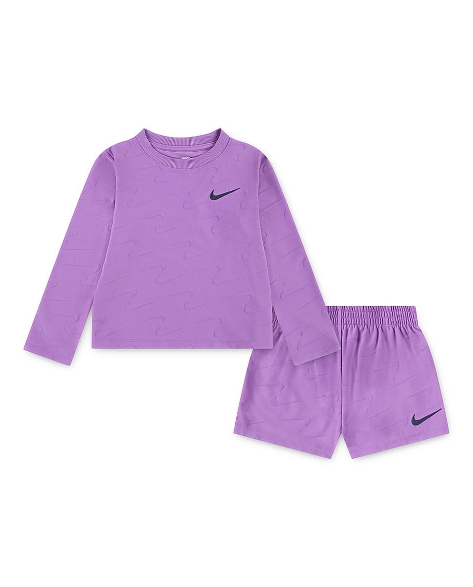 Imagen 0 de Conjunto deportivo corto para niña. Comodo y acogedor