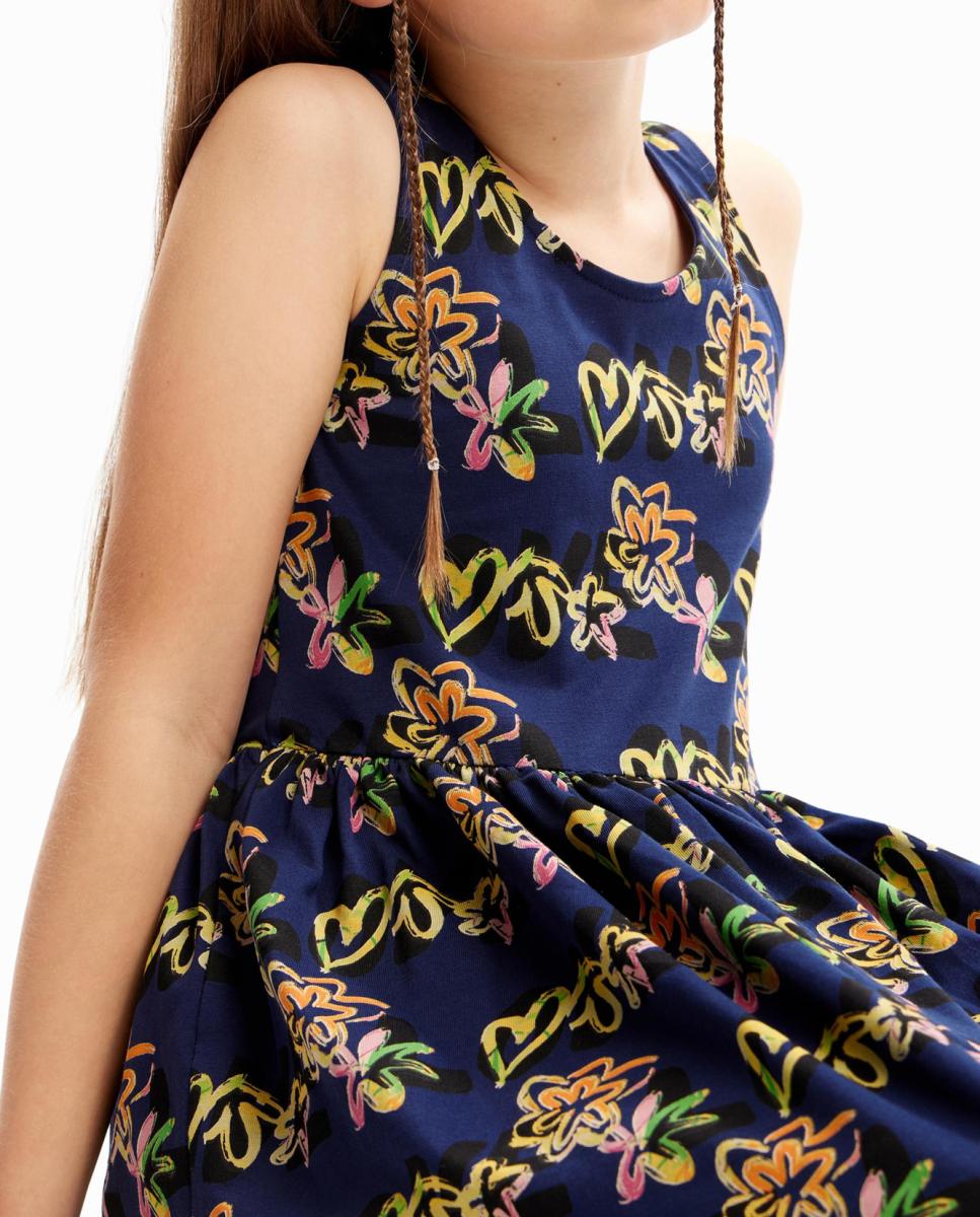 Imagen 0 de Vestido sin mangas Love de niña